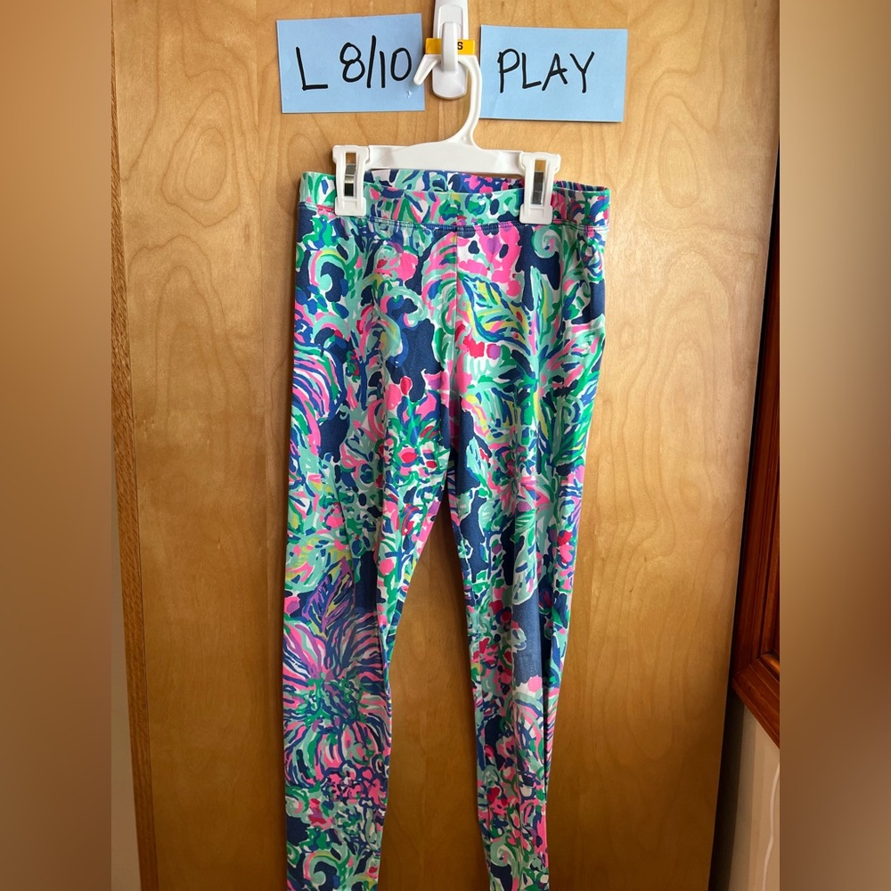 Lilly Pulitzer Kids Leggings - Pink, Green, Blue